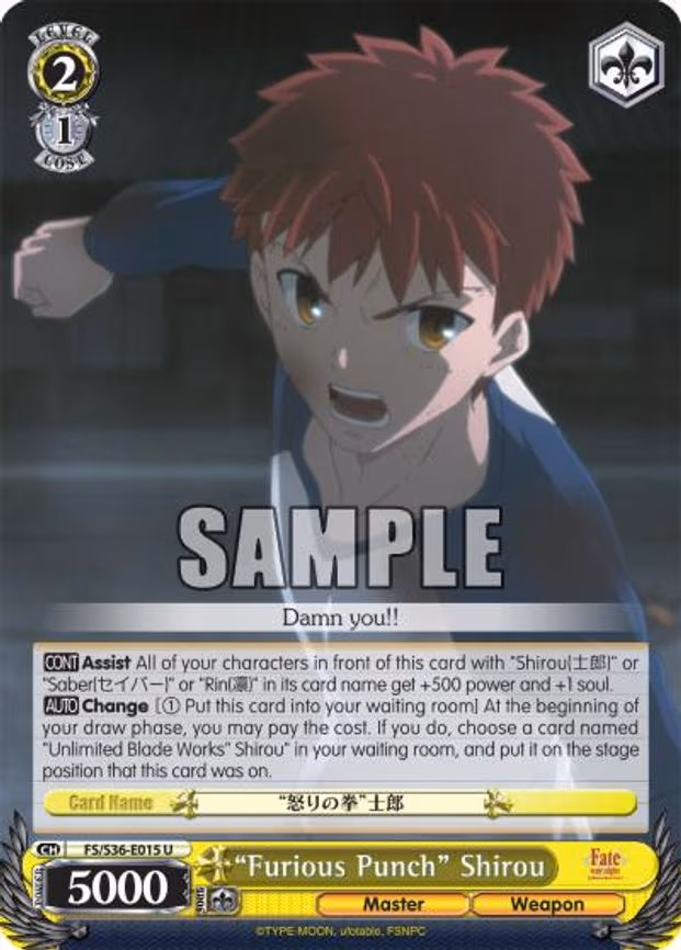 "Furious Punch" Shirou