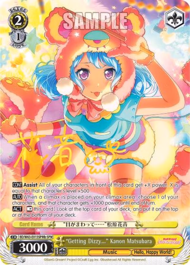 "Getting Dizzy..." Kanon Matsubara