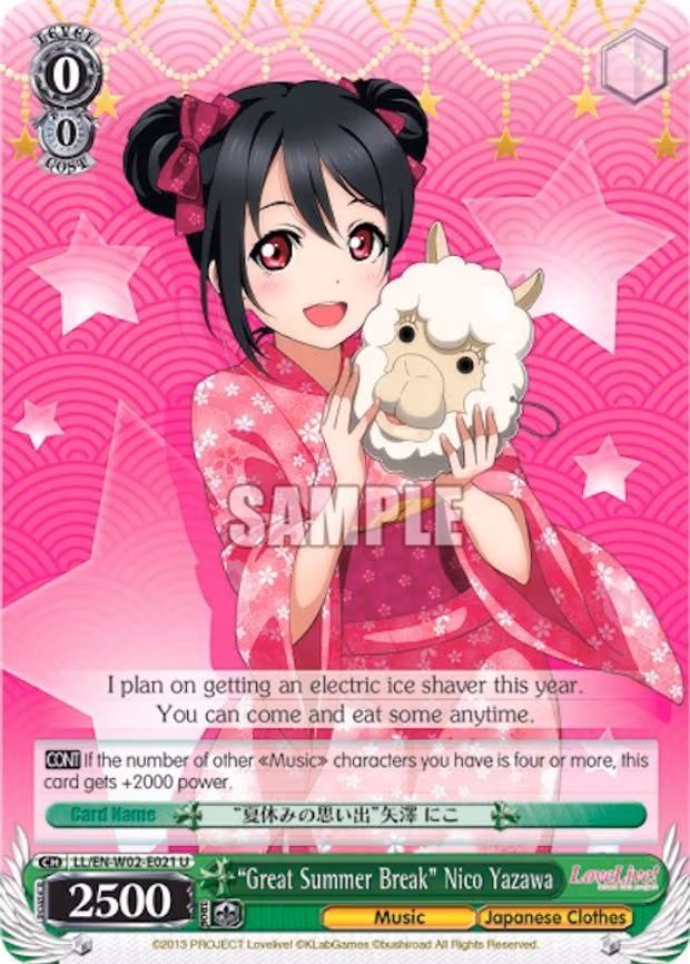 "Great Summer Break" Nico Yazawa