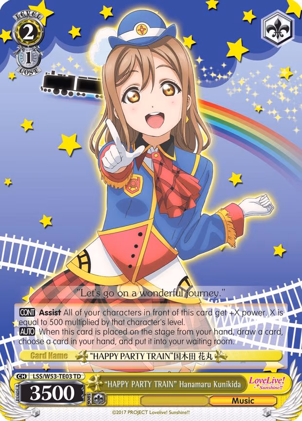 "HAPPY PARTY TRAIN" Hanamaru Kunikida