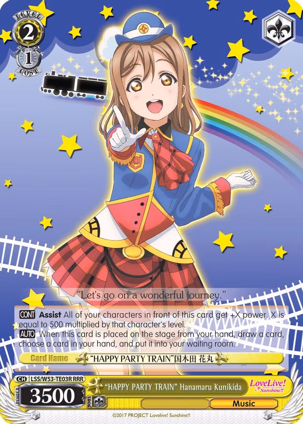 "HAPPY PARTY TRAIN" Hanamaru Kunikida