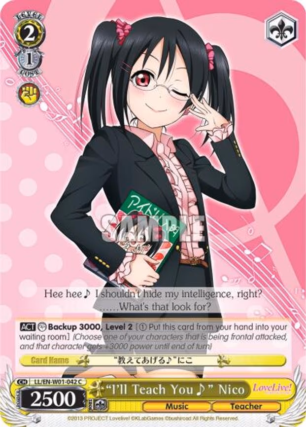 "I'll Teach You~" Nico