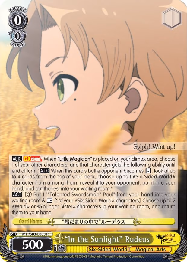 "In the Sunlight" Rudeus