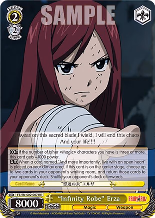 "Infinity Robe" Erza
