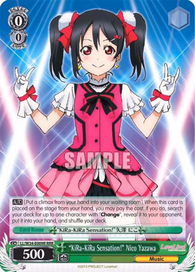 "KiRa-KiRa Sensation!" Nico Yazawa