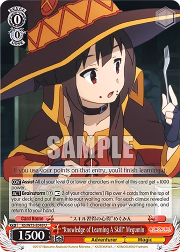 "Knowledge of Learning A Skill" Megumin