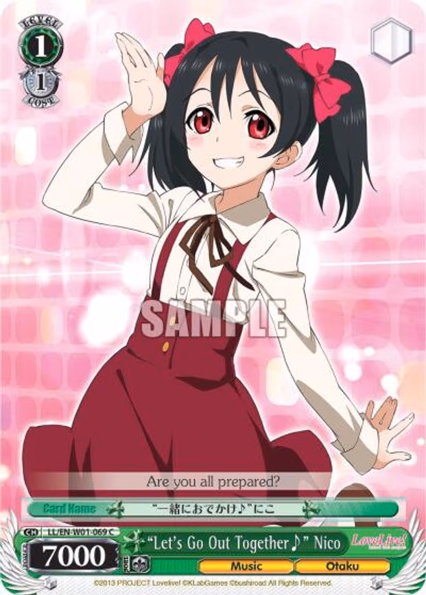 "Let's Go Out Together~" Nico
