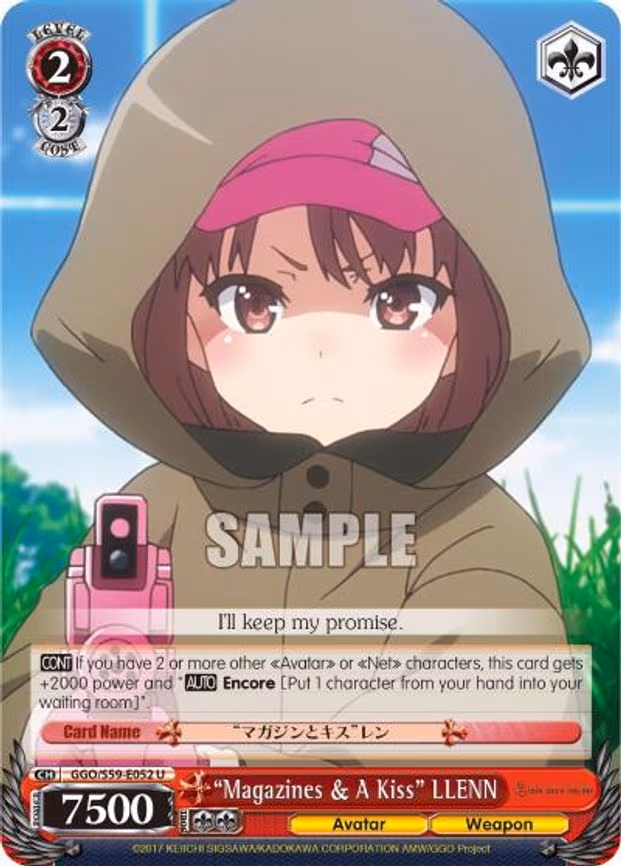 "Magazines & A Kiss", LLENN