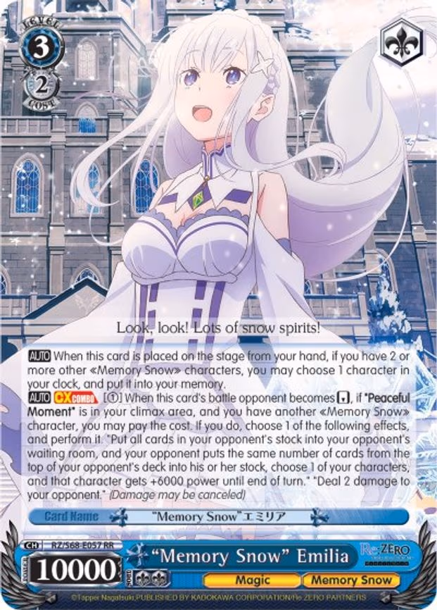 "Memory Snow" Emilia