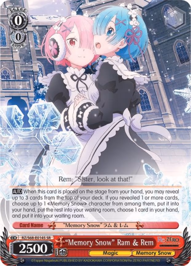 "Memory Snow" Ram & Rem