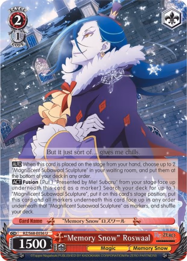 "Memory Snow" Roswaal
