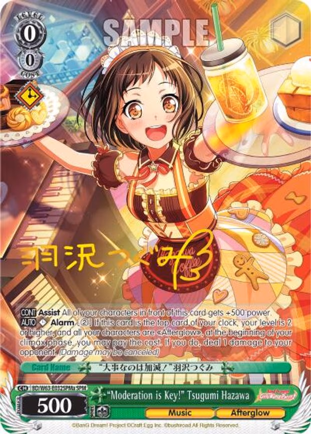 "Moderation is Key!" Tsugumi Hazawa