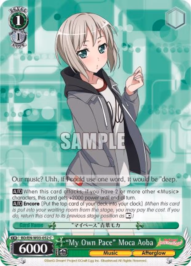"My Own Pace" Moca Aoba