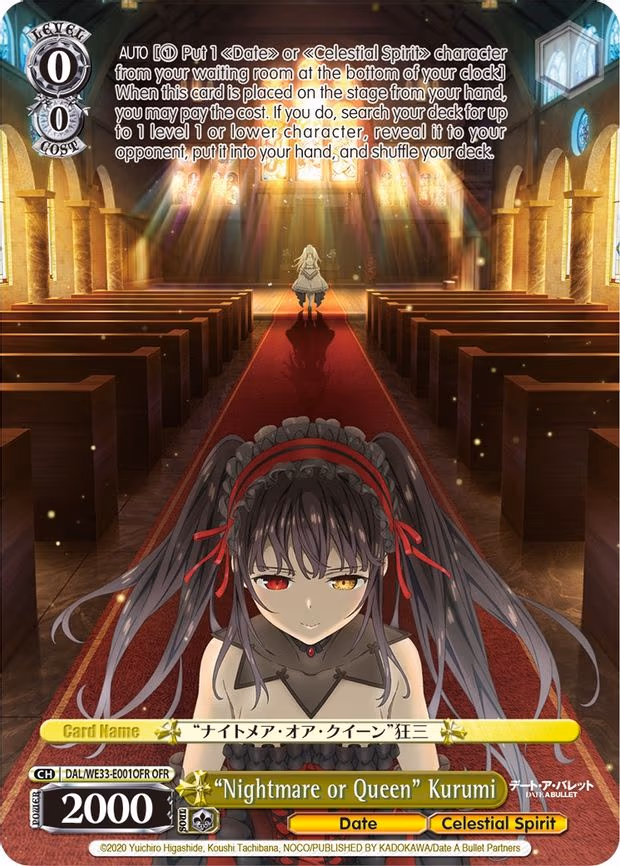 "Nightmare or Queen" Kurumi