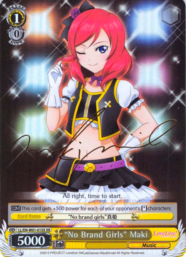"No Brand Girls" Maki