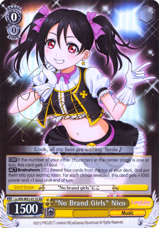 "No Brand Girls" Nico