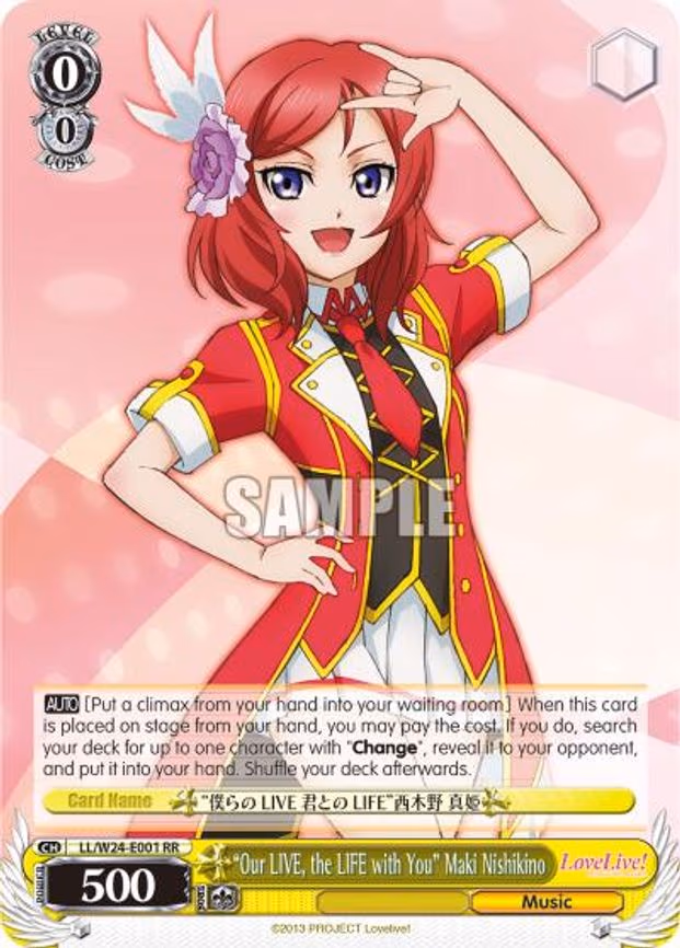 "Our LIVE, the LIFE with You" Maki Nishikino
