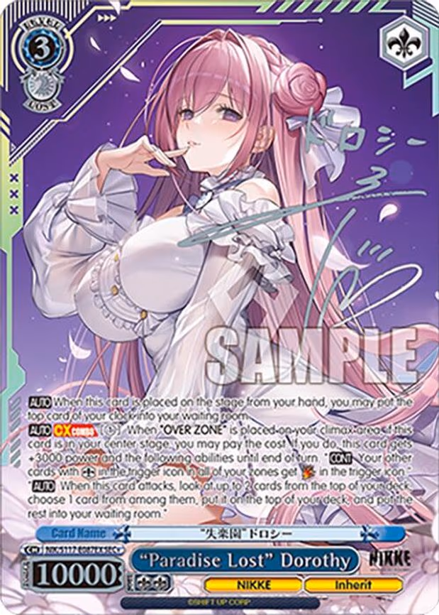 "Paradise Lost" Dorothy (SEC+) (Silver Stamp) - Secret Rare Plus (NIK/S117-E087EX SEC+)