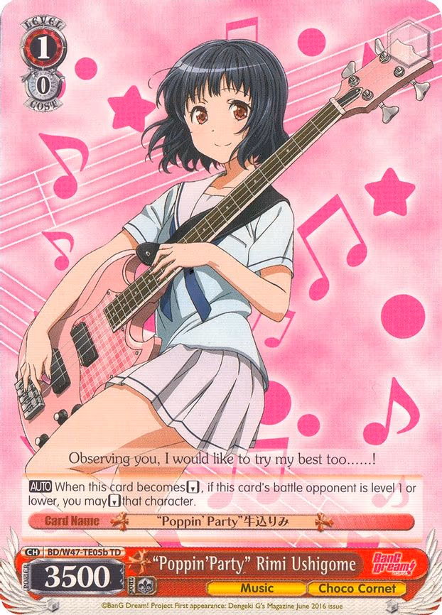"Poppin'Party" Rimi Ushigome