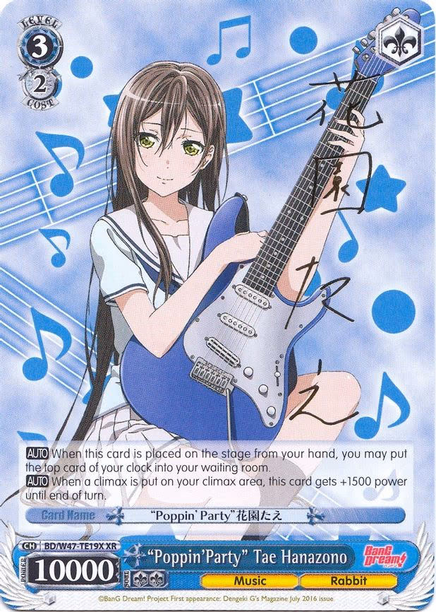 "Poppin'Party" Tae Hanazono
