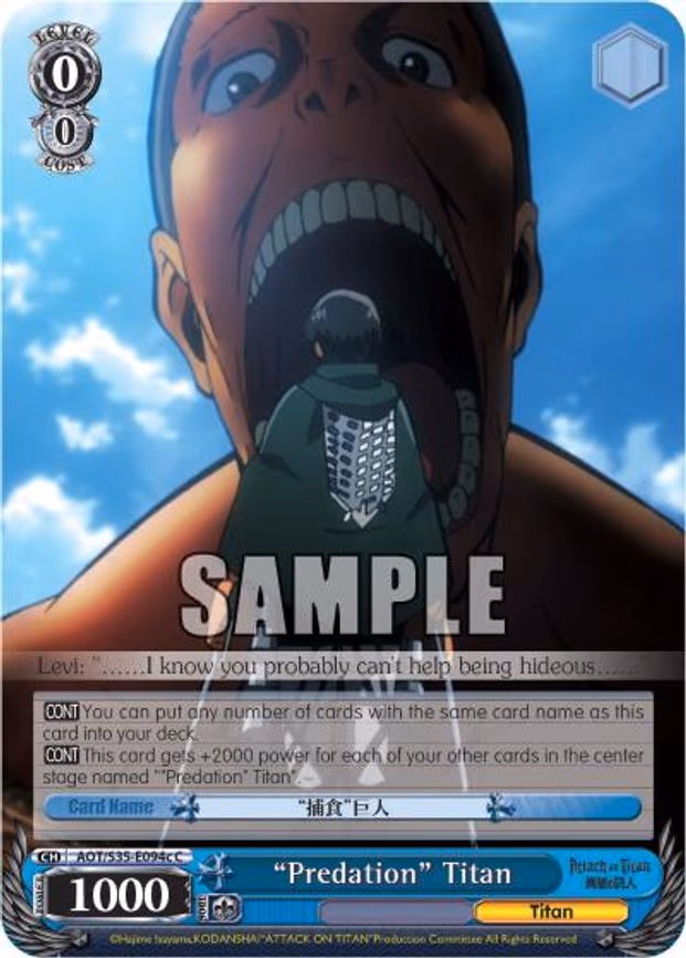 "Predation" Titan