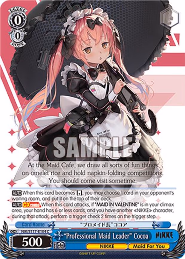 "Professional Maid Leader" Cocoa