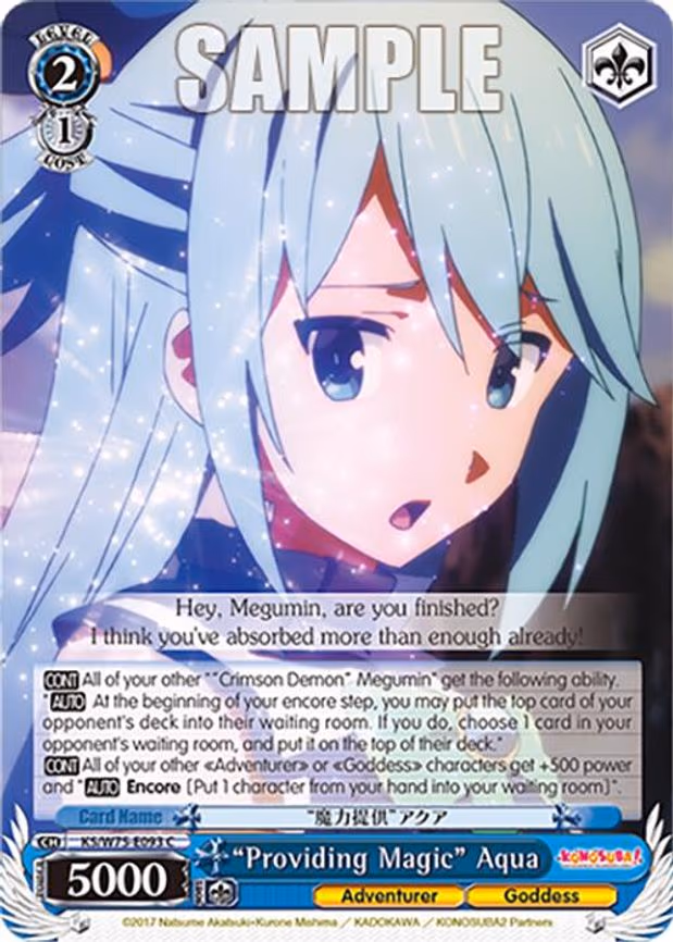 "Providing Magic" Aqua