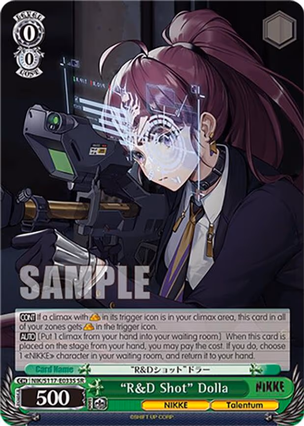 "R&D Shot" Dolla