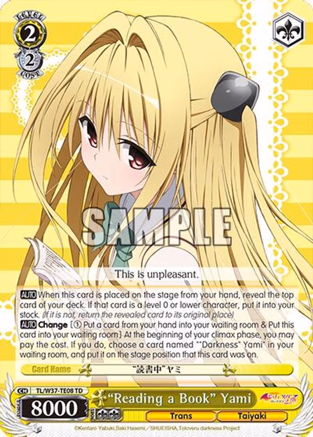 "Reading a Book" Yami