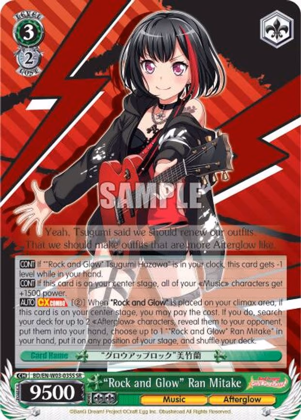 "Rock and Glow" Ran Mitake