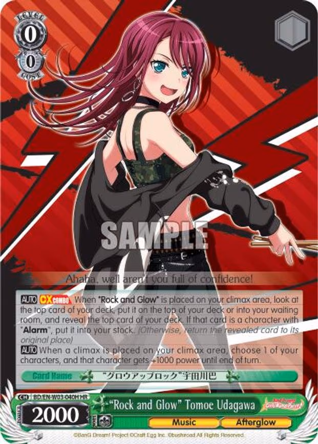 "Rock and Glow" Tomoe Udagawa