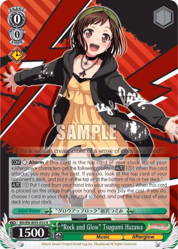 "Rock and Glow" Tsugumi Hazawa