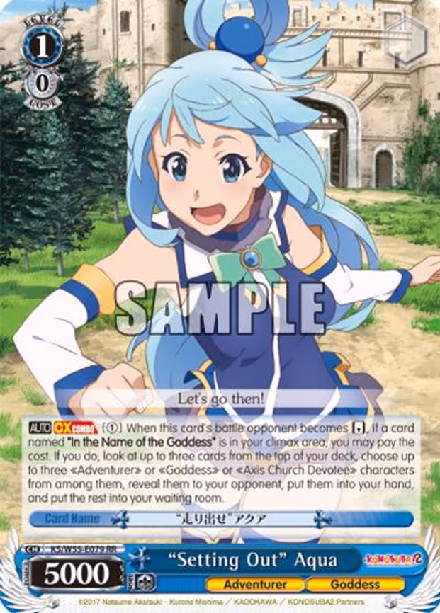 "Setting Out" Aqua