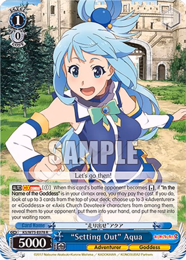 "Setting Out" Aqua