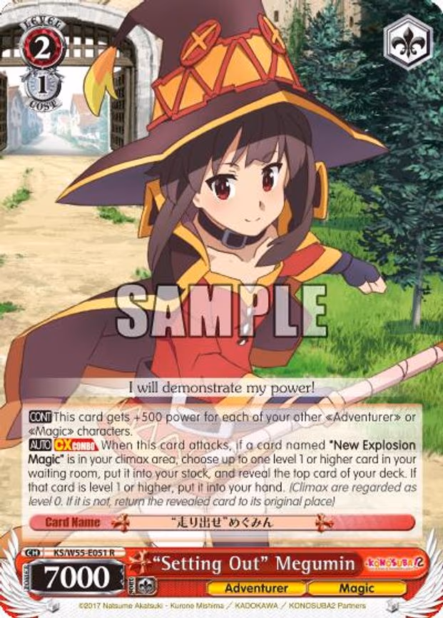 "Setting Out" Megumin