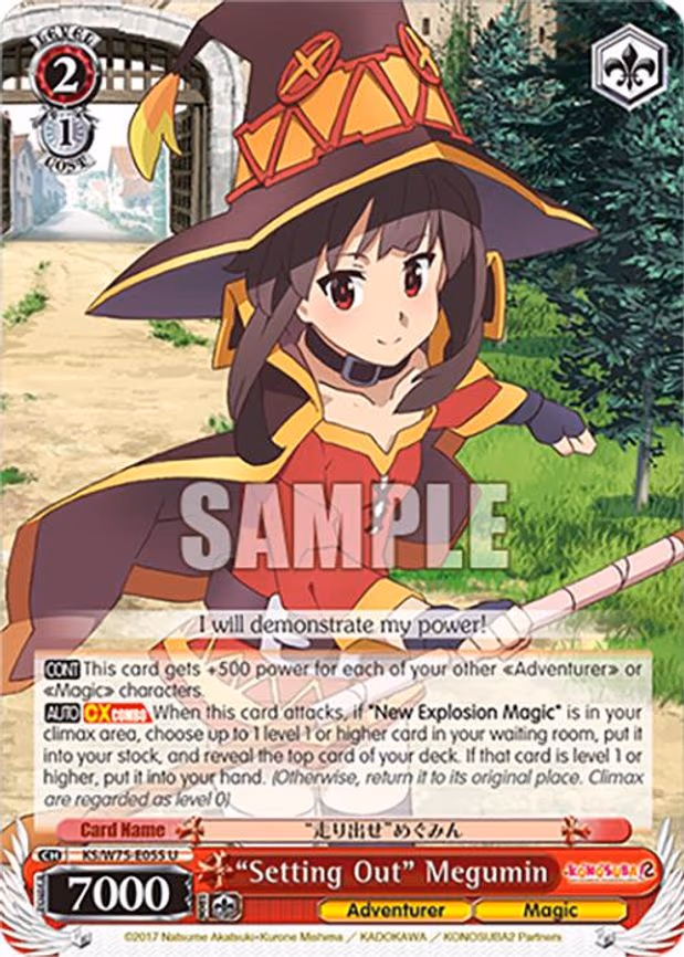 "Setting Out" Megumin