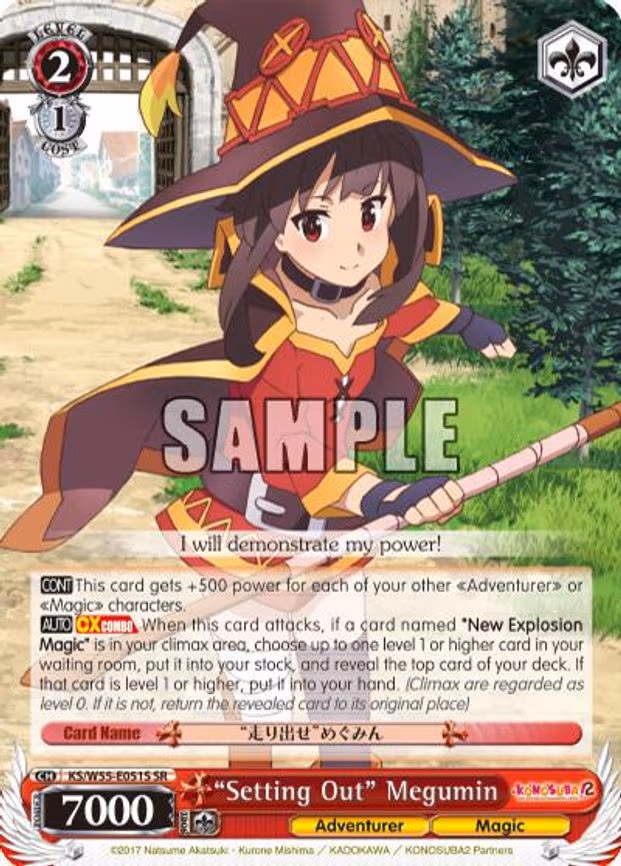 "Setting Out" Megumin
