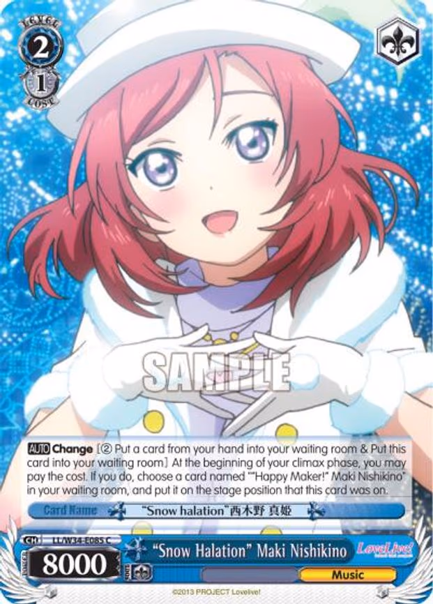"Snow Halation" Maki Nishikino