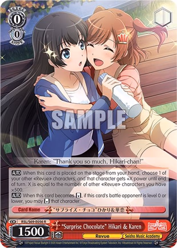 "Surprise Chocolate" Hikari & Karen