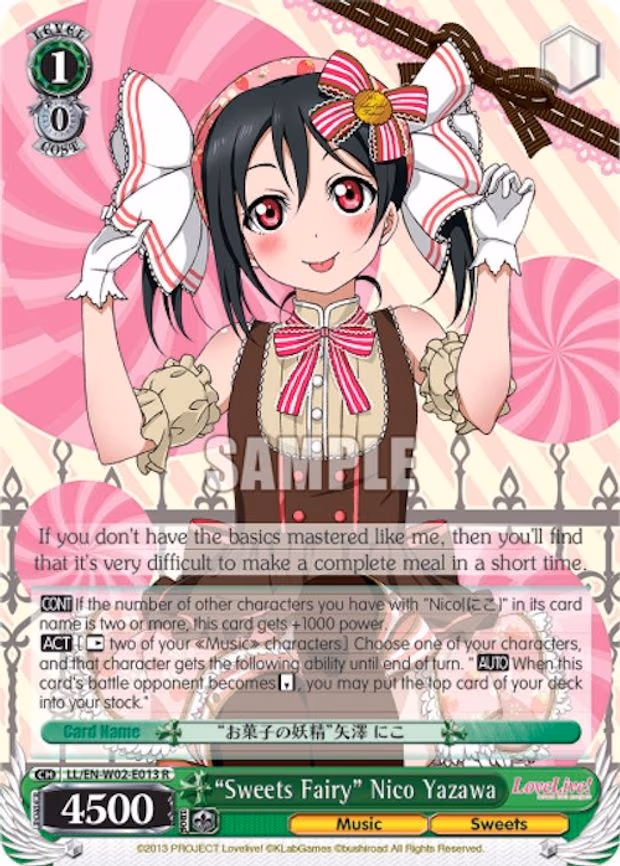 "Sweets Fairy" Nico Yazawa