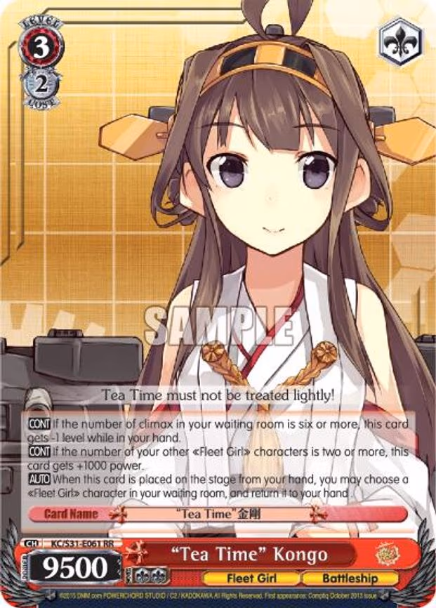 "Tea Time" Kongo