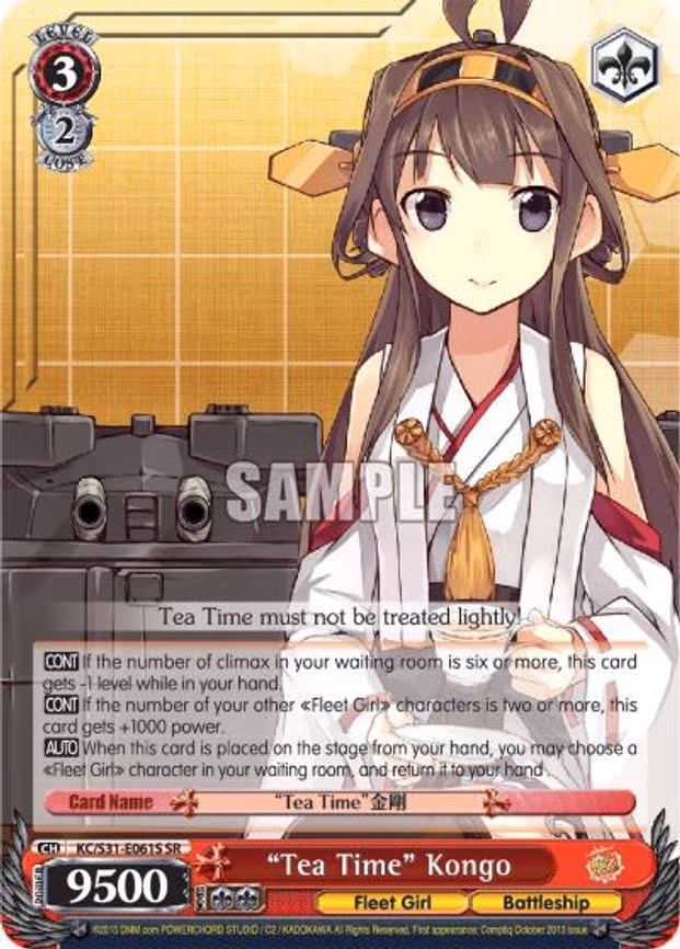 "Tea Time" Kongo