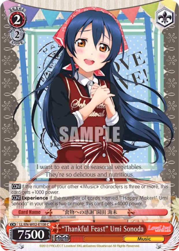 "Thankful Feast" Umi Sonoda