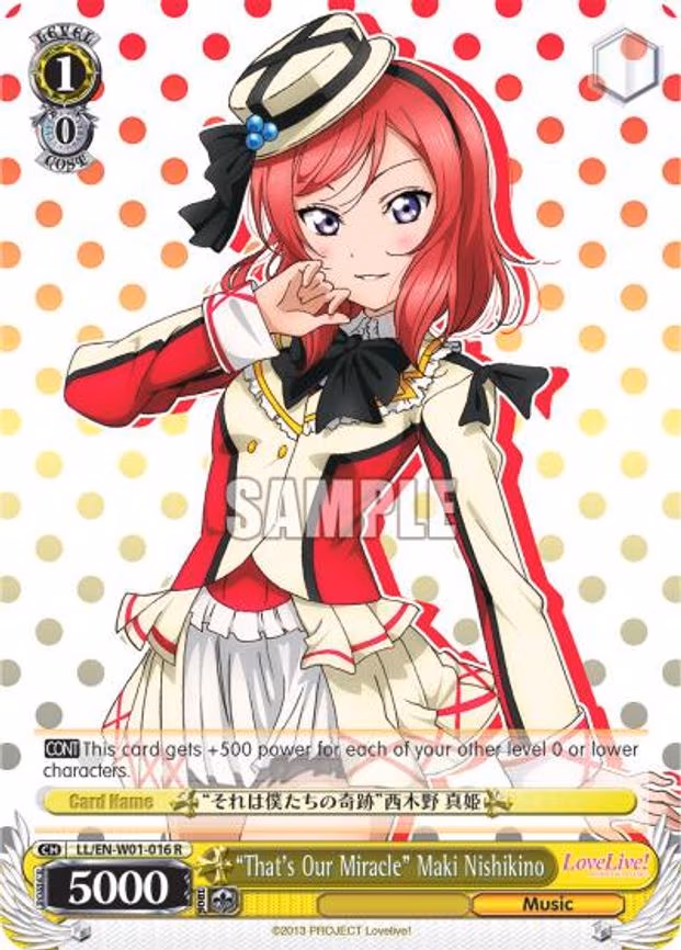 "That's Our Miracle" Maki Nishikino