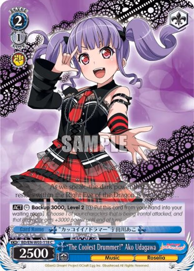 "The Coolest Drummer!" Ako Udagawa