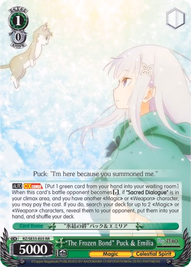 "The Frozen Bond" Puck & Emilia