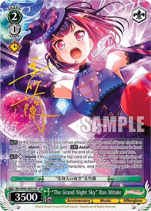 "The Grand Night Sky" Ran Mitake