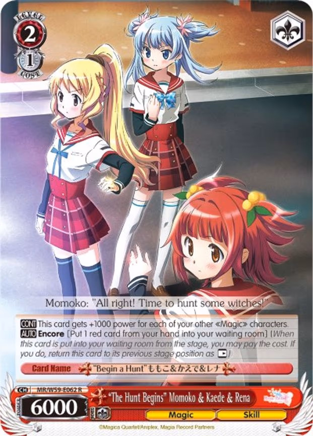 "The Hunt Begins" Momoko & Kaede & Rena