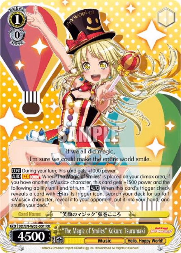 "The Magic of Smiles" Kokoro Tsurumaki