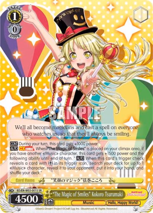 "The Magic of Smiles" Kokoro Tsurumaki